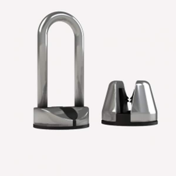 Adj Door Holder 6In Grabber Chr